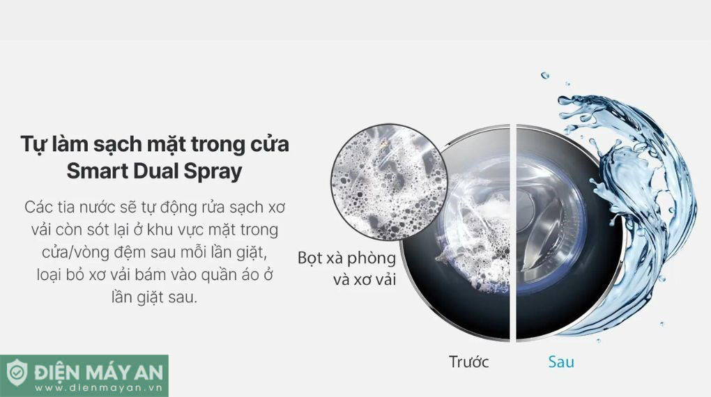 Máy giặt Aqua Inverter 12 kg AW12-BP4959U1K(B)